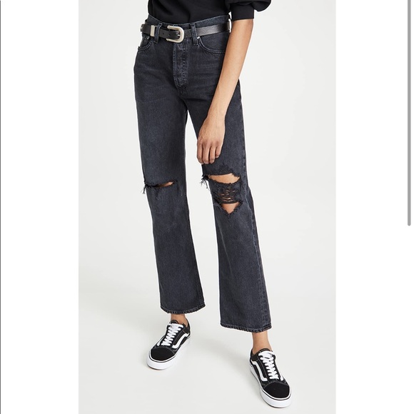 Agolde Denim - Worn 2x - AGOLDE Midrise Vintage Straight Jeans